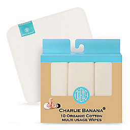 Charlie Banana® 10-Count Organic Cotton Wipes
