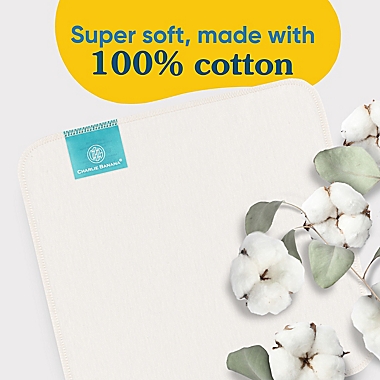 Charlie Banana&reg; 10-Count Organic Cotton Wipes. View a larger version of this product image.
