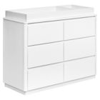 Alternate image 5 for Babyletto&reg; Bento 6-Drawer Nursery Double Dresser in White