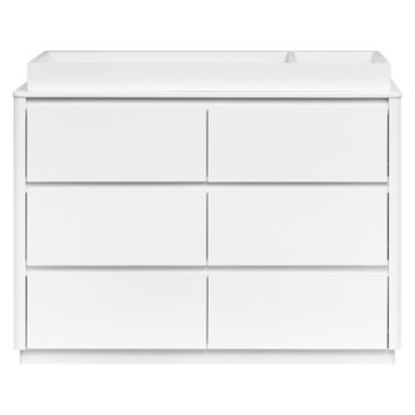 Babyletto&reg; Bento 6-Drawer Nursery Double Dresser in White. View a larger version of this product image.