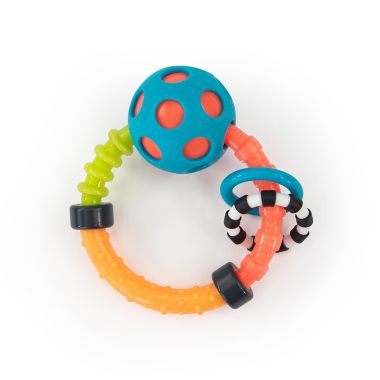 Sassy&reg; Bend &amp; Flex Ring Rattle. View a larger version of this product image.