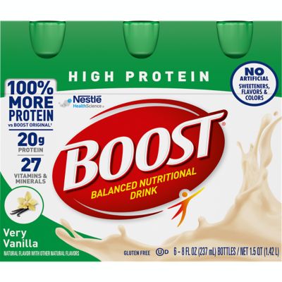 BOOST&reg; 6-Count Complete Nutritional High Protein Drink in Very Vanilla