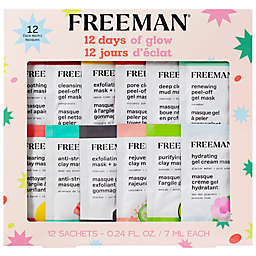 Freeman® 12-Piece 12 Days of Glow Mask Kit