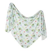Copper Pearl&reg; Oscar the Grouch Knit Swaddle Blanket in Blue