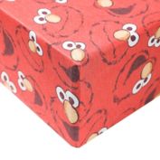 Copper Pearl&reg; Elmo Premium Fitted Crib Sheet in Red