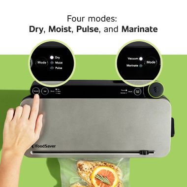 FoodSaver&reg; Multi-Use Food Preservation System in Silver. View a larger version of this product image.