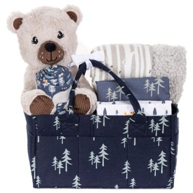 My Tiny Moments&reg; 6-Piece Forest Gift Set in Blue/Multi. View a larger version of this product image.