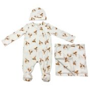 ever &amp; ever&trade; 3-Piece Swaddle, Footie, and Hat Set
