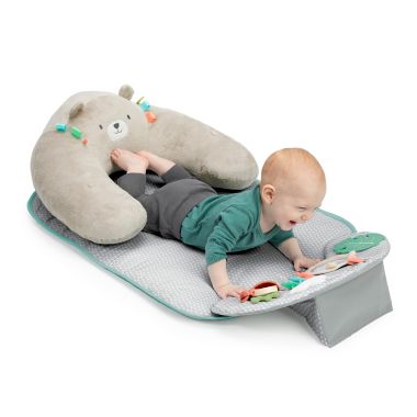 Ingenuity&trade; Cozy Prop 4-in-1 Sit Up & Prop Activity Mat in Nate. View a larger version of this product image.