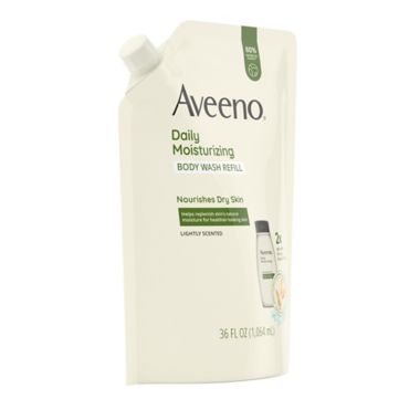 Aveeno&reg; 36 fl. oz. Daily Moisturizing Body Wash Refill. View a larger version of this product image.