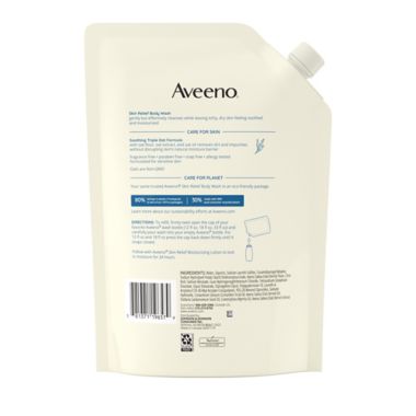 Aveeno&reg; 36 fl. oz. Skin Relief Fragrance-Free Body Wash Refill. View a larger version of this product image.