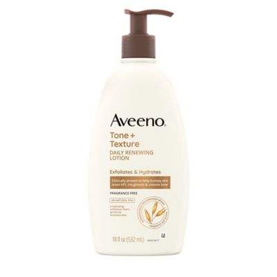 Aveeno&reg; Tone + Texture 18 fl. oz. Daily Renewing Body Lotion