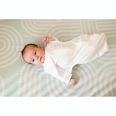 Butterfly Swaddle&trade; Small Swaddle and Transitional Sleep Sack in One in Blue. View a larger version of this product image.