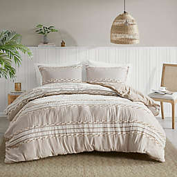 INK+IVY Lennon 3-Piece King/California King Duvet Cover Set in Taupe