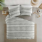 Alternate image 2 for INK+IVY Lennon 3-Piece Full/Queen Comforter Set in Charcoal