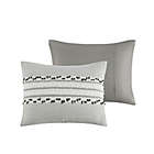 Alternate image 4 for INK+IVY Lennon 3-Piece Full/Queen Comforter Set in Charcoal