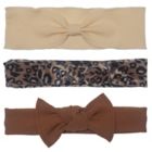 Alternate image 0 for So'dorable Size 0-12M 3-Piece Bow Headwrap Set