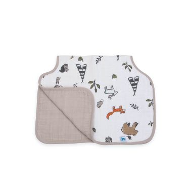 Little Unicorn&reg; Cotton Muslin Burp Cloth in Forest Friends. View a larger version of this product image.