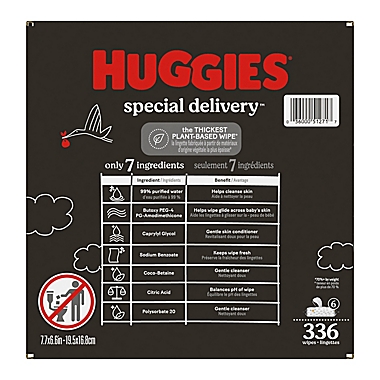 Huggies&reg; Special Delivery&trade; 336-Count Baby Wipes. View a larger version of this product image.