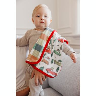 Copper Pearl&reg; 2-Pack Griswold 3-Layer Security Blanket in Red. View a larger version of this product image.