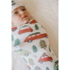 Alternate image 7 for Copper Pearl&reg; Griswold Knit Swaddle Blanket in Red