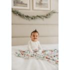 Alternate image 1 for Copper Pearl&reg; Griswold Knit Swaddle Blanket in Red