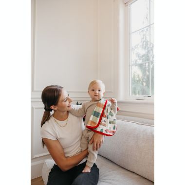 Copper Pearl&reg; 2-Pack Griswold 3-Layer Security Blanket in Red. View a larger version of this product image.