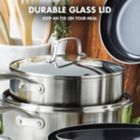 Alternate image 8 for GreenPan&trade; Tri-Clad Nonstick Stainless Steel 10-Piece Cookware Set