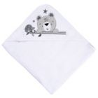 Alternate image 1 for Gerber&reg; 2-Pack Bear Hooded Towels in Grey