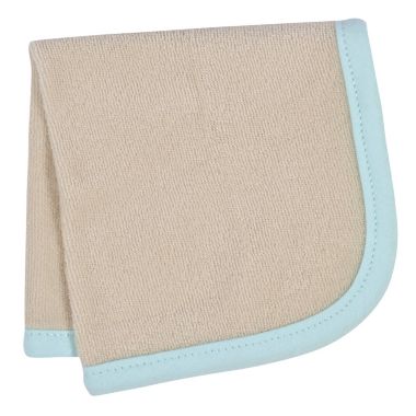 Gerber&reg; 4-Piece Bear Hooded Towel and Washcloths Set in Blue. View a larger version of this product image.