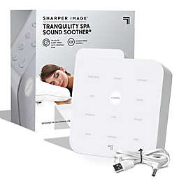 Sharper Image® Sleep Therapy Light Up Sound Machine in White