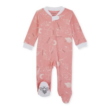 Burt's Bees Baby Little Planetarium Organic Cotton Sleep &amp; Play in Pink. View a larger version of this product image.