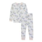 Alternate image 1 for Burt's Bees Baby Size 12M 2-Piece Country Ride Organic Cotton Pajama Set in Cloud