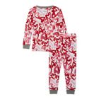 Alternate image 1 for Burt's Bees Baby&reg; Size 2T 2-Piece I Love You Valentine's Day Pajama Set in Rose