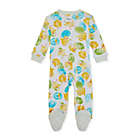 Alternate image 1 for Burt&#39;s Bees Baby&reg; Size 0-3M Lil Hatchlings Sleep &amp; Play Footed Pajamas in Honeydew