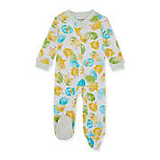 Burt&#39;s Bees Baby&reg; Newborn Lil Hatchlings Sleep &amp; Play Footed Pajamas in Honeydew