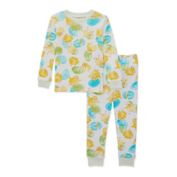 Burt's Bees Baby&reg; 2-Piece Lil Hatchlings Easter Pajama Set in Honeydew