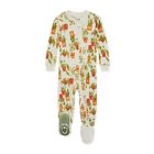 Alternate image 0 for Burt's Bees Baby Size 18M Crazy Plant Organic Cotton Sleeper in Eggshell