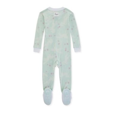 Burt's Bees Baby&reg; Size 12M Unicorn Magic Organic Cotton Footed Pajamas in Morning Mist. View a larger version of this product image.