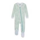 Alternate image 0 for Burt's Bees Baby&reg; Size 12M Unicorn Magic Organic Cotton Footed Pajamas in Morning Mist