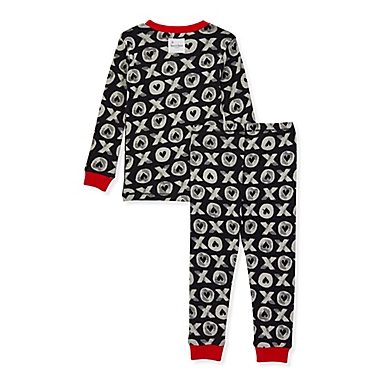 Burt&#39;s Bees Baby&reg; Size 3T 2-Piece Hugs &amp; Kisses Organic Cotton Pajama Set. View a larger version of this product image.