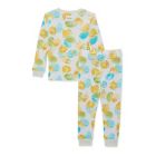 Alternate image 1 for Burt&#39;s Bees Baby&reg; Size 3T 2-Piece Lil Hatchlings Easter Pajama Set in Honeydew