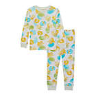 Alternate image 0 for Burt&#39;s Bees Baby&reg; Size 3T 2-Piece Lil Hatchlings Easter Pajama Set in Honeydew