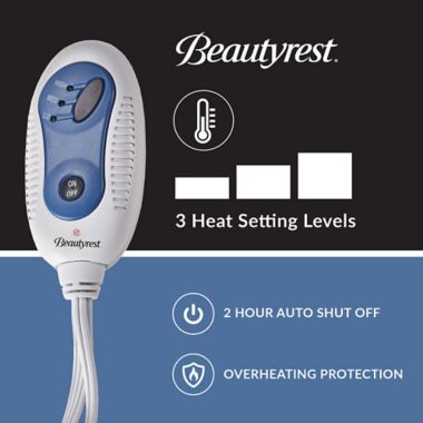 Beautyrest&reg; Zuri Heated Oversized Faux Fur Throw Blanket. View a larger version of this product image.