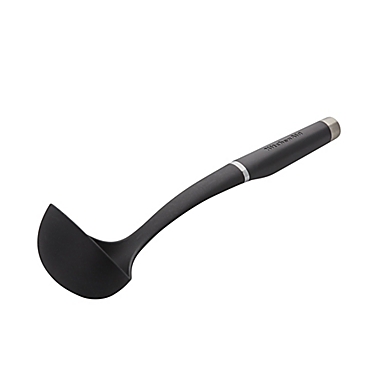 KitchenAid&reg; Gourmet Nylon Ladle in Black. View a larger version of this product image.