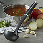 Alternate image 1 for KitchenAid&reg; Gourmet Nylon Ladle in Black