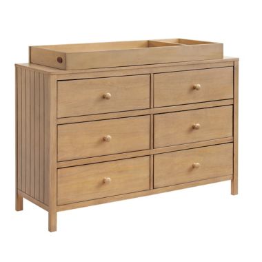 Everlee Changing Topper by M Design Village Curated for ever &amp; ever&trade; in Honey Wood. View a larger version of this product image.