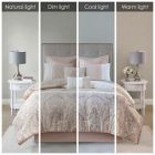 Alternate image 12 for 510 Design Shawnee 8-Piece Queen Comforter Set in Blush
