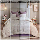 Alternate image 18 for Madison Park Elise 8-Piece Reversible Queen Comforter Set in Purple