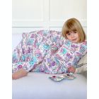 Alternate image 1 for Bellabu Bear Comic Wonder Baby Blanket in Purple